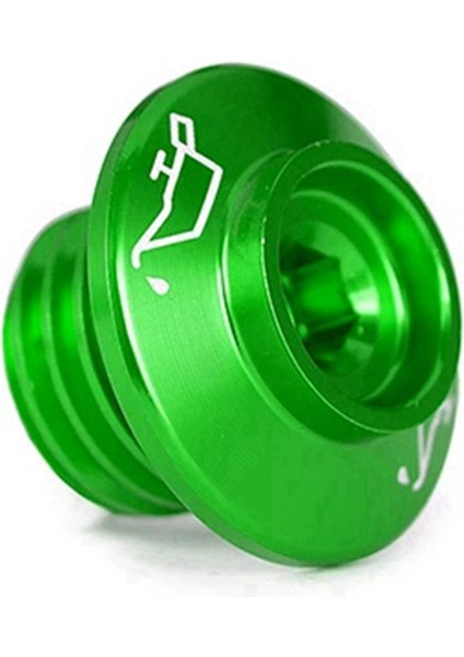 Yeşil Motosiklet Motor Yağı Dolgu Tapası Kapak Motor Kapağı Yağ Vidalı Yağ Giriş Kapağı Vidası Triumph Daytona (Yurt Dışından)