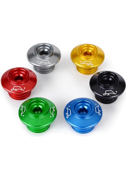 Yeşil Motosiklet Motor Yağı Dolgu Tapası Kapak Motor Kapağı Yağ Vidalı Yağ Giriş Kapağı Vidası Triumph Daytona (Yurt Dışından) modelleri