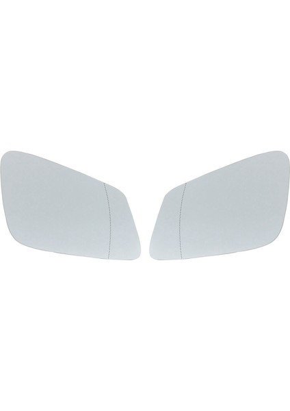 Araba Arka Görünüm Ayna Cam Lens Telli 4 Pim Bmw 5 6 7 Seri Için Sol Sol Isıtlı X3 51167186587 51167186588 (Yurt Dışından)