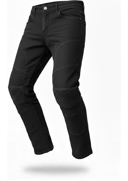 Dublin 2 Kevlar Motosiklet Kot Pantolonu Siyah