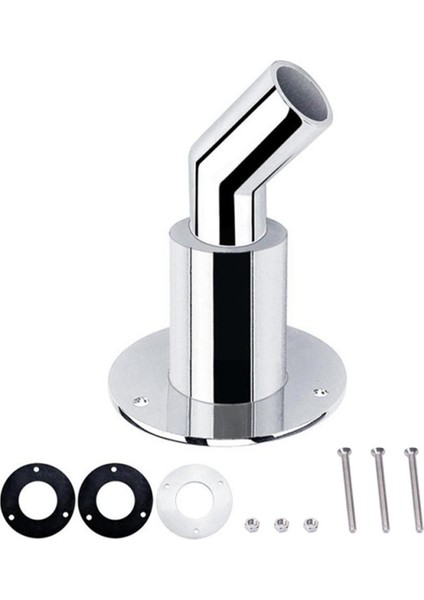 Paslanmaz Çelik 316 Thru Hull Egzoz Tüp Boru Boru Soketi Donanım Parçaları Deniz Otomobil Kamyonu Teknesi (Yurt Dışından)