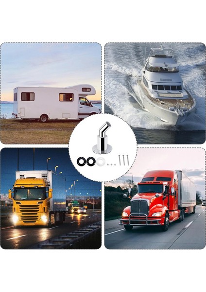 Paslanmaz Çelik 316 Thru Hull Egzoz Tüp Boru Boru Soketi Donanım Parçaları Deniz Otomobil Kamyonu Teknesi (Yurt Dışından) indirimleri