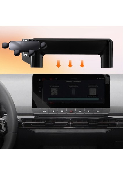 Araba Evrensel Yerçekimi Telefon Tutucu Elektrikli Otomatik Cep Telefonu Kararlı Stand Desteği Mg4 Ev Mulan Için 10.25IN&#39;E Uyum (Yurt Dışından) modelleri