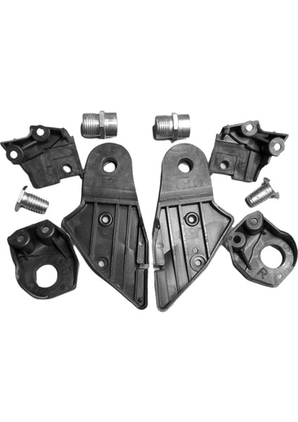 1paır Ön Far Onarım Braket Montaj Kitleri Mercedes-Benz C Sınıfı W203 W204 2008-2014 A2048201114 A2048201214 (Yurt Dışından) fiyatları