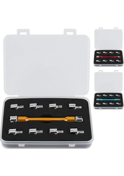 Motosiklet Kolu Konuşan Anahtar Cnc Seti Set 5.0-6.8 Uzunluk 93MM/3.7IN Çoğu Motosiklet Lastik Onarım Anahtarı Altın (Yurt Dışından) modelleri