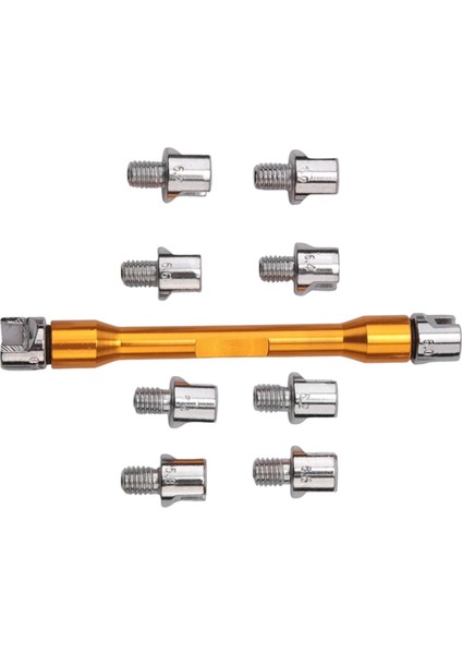 Motosiklet Kolu Konuşan Anahtar Cnc Seti Set 5.0-6.8 Uzunluk 93MM/3.7IN Çoğu Motosiklet Lastik Onarım Anahtarı Altın (Yurt Dışından) indirimleri