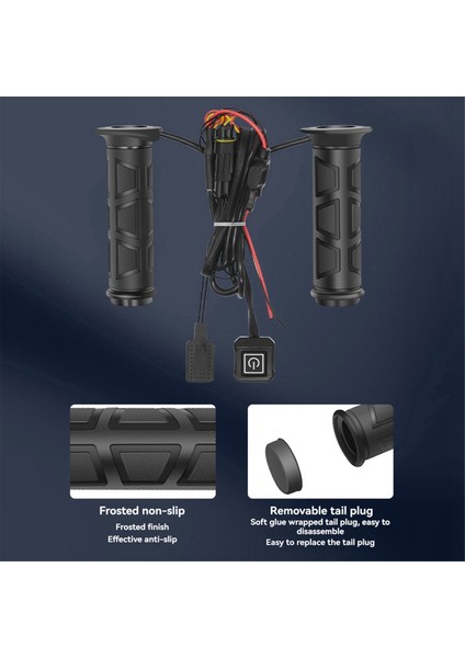 El Sıcak Kavrama Akıllı Sıcaklık Kontrolü Ayarlanabilir Sıcak Kavrama Tutucu Su Geçirmez Atv Talonu Isıtı Motosikletler Için (Yurt Dışından) fırsatları