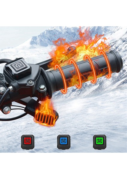 El Sıcak Kavrama Akıllı Sıcaklık Kontrolü Ayarlanabilir Sıcak Kavrama Tutucu Su Geçirmez Atv Talonu Isıtı Motosikletler Için (Yurt Dışından) indirimleri
