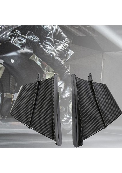 Kawasaki Ninja Için Kaplama Yan Kanatçık Aerodinamik Kanat Deflektörü Spoyleri 650 400 300 250 H2R ZX-14R ZX-10R Zx-6r (Yurt Dışından) indirimleri