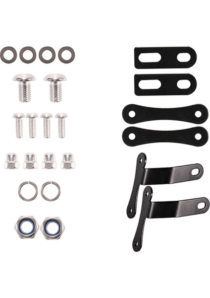 Harley Davidson Sportster Için Motosiklet El Muhafızları Universal El Koruma Koruyucusu XL883 XL1200 X48 Fat Boy, Siyah (Yurt Dışından) modelleri