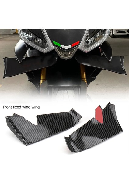 Motosiklet Winglet Aerodinamik Kanat Kiti Spoiler Aksesuarları Aprilia RS660 Rs 660 RS660 Karbon (Yurt Dışından) modelleri