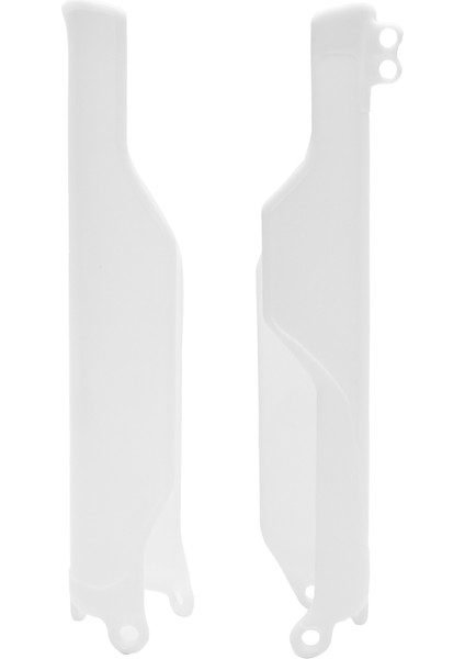 1paır Motosikle Front Fork Guard Cover Koruyucular Muhafızlar Plastik Beyaz Honda CRF250 CRF450 2004-2012 (Yurt Dışından) fiyatları