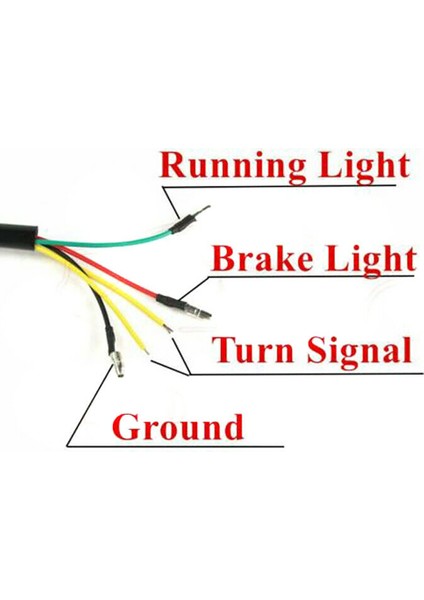 2020 Kir Bisiklet LED Arka Çamurluk Fren Kuyruğu Işık Turu Sinyali Ktm Için Off-Road (Yurt Dışından) indirimleri