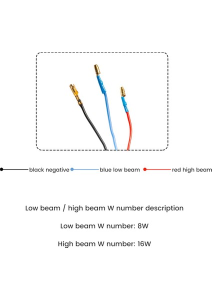 Honda Ex5 Dream Motosiklet LED Far Kafası Işık Lambası Montajı (Yurt Dışından) fiyatları