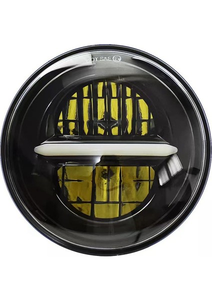 Retro Motorcycle 5.75 Inç LED Far Far Için Harley Far Gündüz Dönüş Sinyali Modifikasyonu Açık Siyah (Yurt Dışından) fırsatları