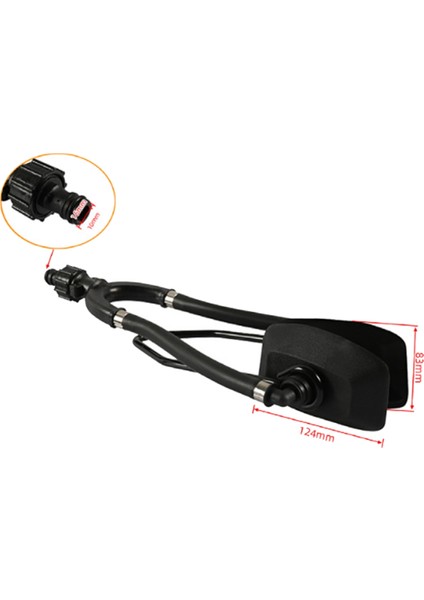 Motor Yıkama Desteği Stand Motor Temizleyici Çift Oren Square Motor Flusher Deniz Araçları Tekne Temizlik Aksesuarları (Yurt Dışından) modelleri