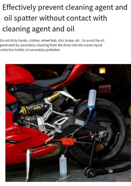 Motosiklet Otomatik Zincir Temizleme Kiti Fırça Yıkama Zinciri Bakım Araçları Otomatik Zincir Temizleyici Araç Kiti (Yurt Dışından) fırsatları