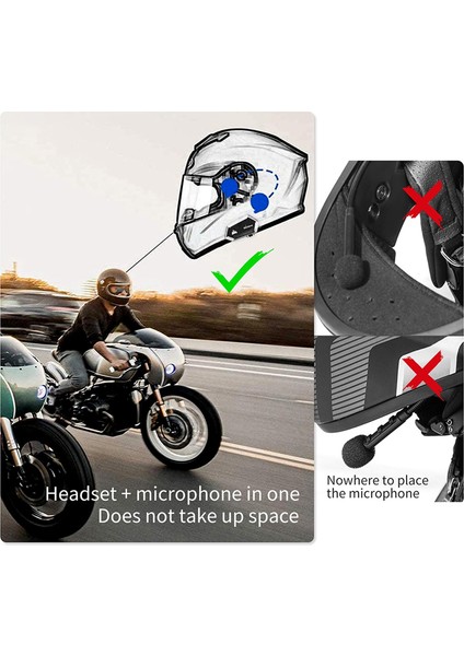 M01 Motosiklet Kablosuz Kulaklık Bluetooth Uyumlu 5.0 Kask Eller Serbest Telefon Çağrı Kiti Stereo Bt Kulaklık (Yurt Dışından) fiyatları