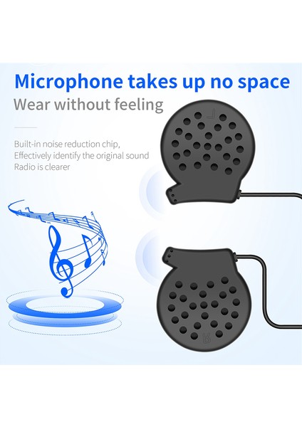 M01 Motosiklet Kablosuz Kulaklık Bluetooth Uyumlu 5.0 Kask Eller Serbest Telefon Çağrı Kiti Stereo Bt Kulaklık (Yurt Dışından) modelleri