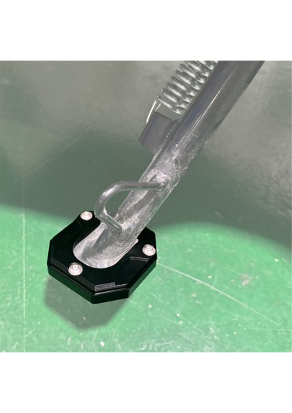 Motosiklet Kickstand Foot Side Stand Uzantı Padi Destek Plakası Voge SR250GT SR250GT Siyah ve Gümüş (Yurt Dışından) modelleri