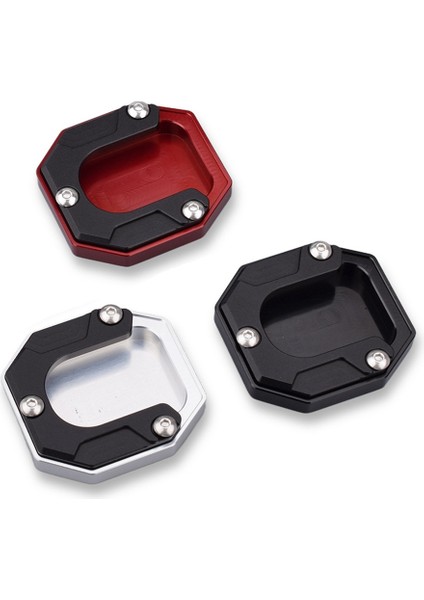 Motosiklet Kickstand Foot Side Stand Uzantı Padi Destek Plakası Voge SR250GT SR250GT Siyah ve Gümüş (Yurt Dışından) fırsatları
