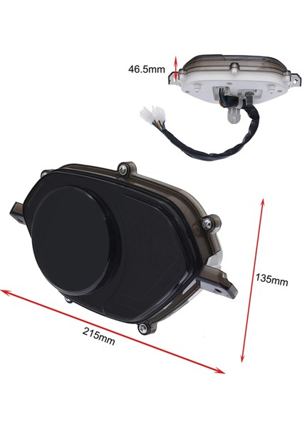 Suzuki Için Motosiklet Dijital Hız Göstergesi 115 V 115 Fi Smash 115 Fi (Yurt Dışından)