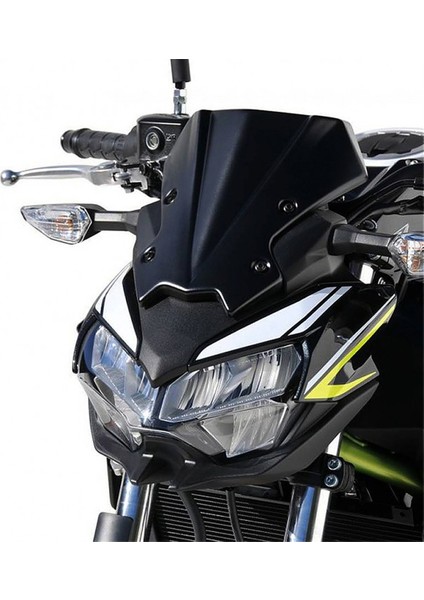 Motosiklet Ön Ön Cam Ekran Viser Visor Rüzgar Deflektörleri Kawasaki Z650 Z900 2020-2022 Siyah (Yurt Dışından) indirimleri