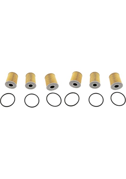 6pcs Motor Motor Yağı Filtre Kiti 94810722200 Porsche Için 911 Cayenne Panamera V6 V8 (Yurt Dışından)