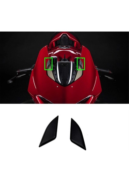Ducati Panigale V2 V4 V4S V4R 2018-2024 Aksesuarlar Için Motosiklet Dikiz Blok Blok Kapalı Plakalar (Yurt Dışından) fırsatları
