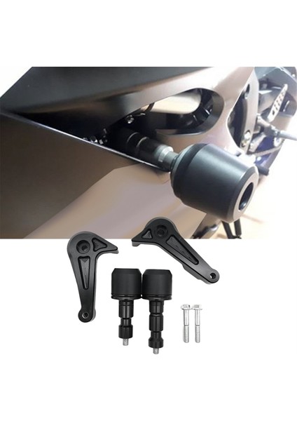Motosiklet Alüminyum Alaşım Düşen Koruma Çerçevesi Yamaha Için Yamaha Yzf-R6 2017-2022 Siyah Için (Yurt Dışından) fiyatları
