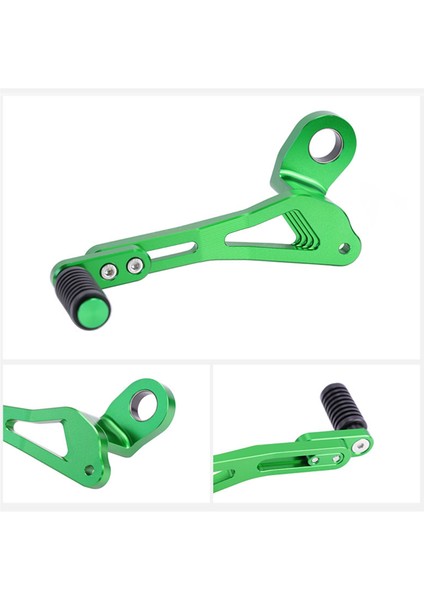 Motosiklet Aksesuarları Ayarlanabilir Vites Pedal Toe Pegs Dişli Vardiya Kolu Kawasaki ZX4R ZX4RR (Yeşil) Için Uyumlu (Yurt Dışından) fiyatları