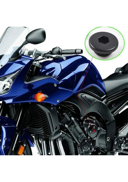 Yamaha R1 YZF1000 R6 YZF600 Manyetik Motor Yan Kapak Vidalı Motor Silindir Gövdesi Büyük Vida (Yurt Dışından) modelleri