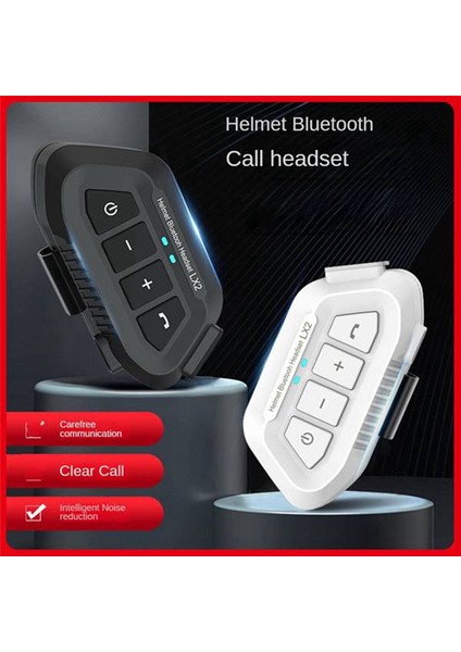 Lx2 Bluetooth5.0 Kask Kulaklığı Kablosuz Eller Serbest Çağrı Motosiklet Kask Su Geçirmez Kulaklık Stereo Bluetooth Kulaklık A (Yurt Dışından) indirimleri