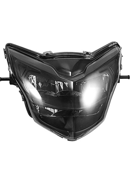 Motosiklet Ön Far Kaplama Yamaha Için Füme Kabuk LC135 V2 V6 Klip Kafa Işık LED Spoiler Maske Kapağı Kir Bisikletler (Yurt Dışından)