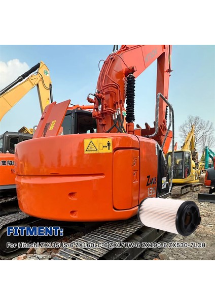 YA00005785 SN25187 Motor Dizel Yakıt Filtresi Hitachi ZX135US-6 ZX160LC-6 ZX170W-6 ZX190-6 ZX530-7LCH (Yurt Dışından) indirimleri
