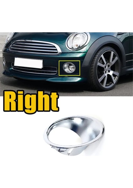 Otomatik Sol Ön Tampon Sis Lambası Elektroliz Kapak Bmw Mini Cooper Için Dekoratif Halka Kapağı R55 R56 R57 51112753661 (Yurt Dışından) indirimleri