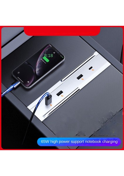 Tesla 2024 Için Uygun Happy Edition Araba Docking Station Model 3 Merkezi Kontrol Bir-Dört Hızlı Şarj Konsolu Hub (Yurt Dışından) indirimleri