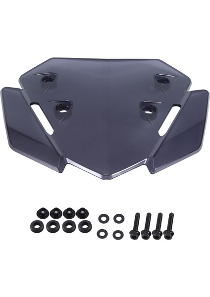 Yamaha XMAX125 XMAX250 XMAX300 Xmax x Max 2023- (Duman Gri) Için Motosiklet Ön Cam Ön Diblektore Ekran (Yurt Dışından)
