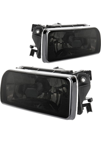 Sol ve Sağ Ön Tampon Far Sis Lambaları Bmw E36 318I 318TI 1992-1998 Araba Sis Figürleri Füme (Yurt Dışından)
