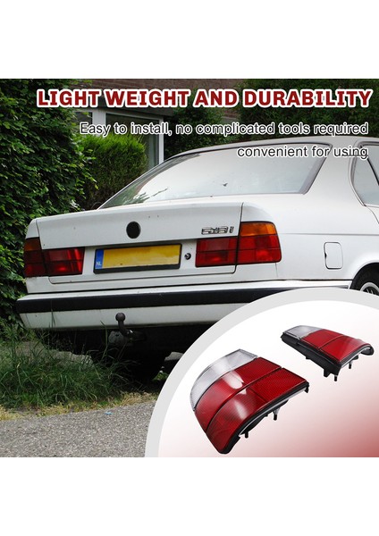 Bmw 5 Serisi E34 518I 520I 525I 525IX 530I 535I 540I 1988 -1995 1 Çift Dış Taraf Halojen Kuyruk Işık Lambası Düzeneği (Yurt Dışından) indirimleri