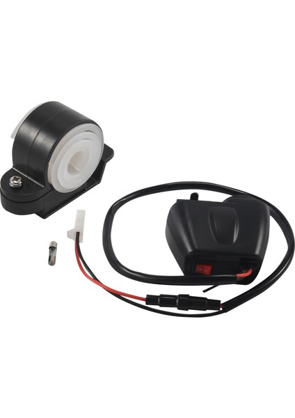 Voltmetre LED Ekran Termometresi ile Moto 2.1A 12V Motosiklet Şarj Cihazı Için 12V - 5V Motosiklet USB Şarj Cihazı (Yurt Dışından)