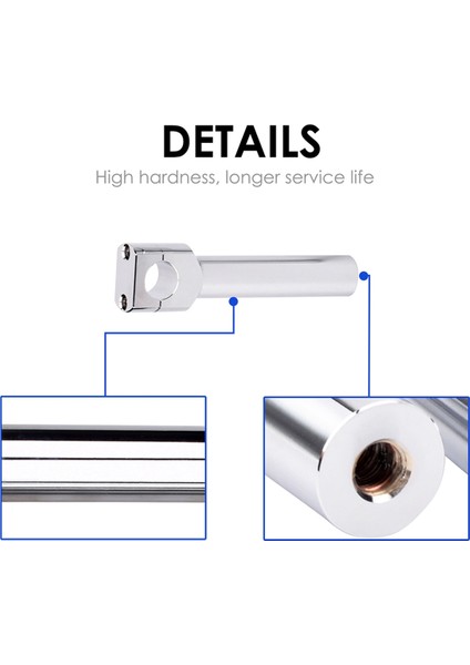 Universal 1inch 25MM Motosiklet Gidon Çubuğu Çubukları Çubuklar Suzuki Honda Yamaha Harley Için Kelepçe Adaptörü Montaj (Yurt Dışından) modelleri