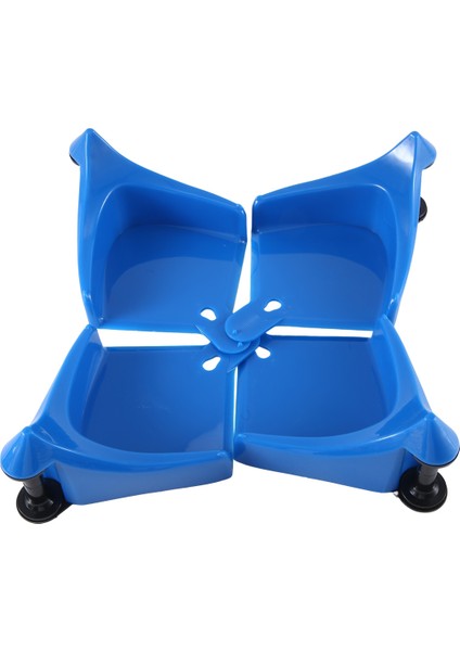 4pcs Araba Hortumu Kılavuzu, Araba Yıkama Için Lastik Hortum Silindiri, Lastik Hortum Kılavuzu, Araba Lastikleri Plastik Yıkama Alet-Mavi (Yurt Dışından)