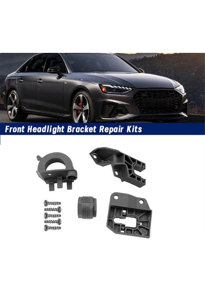 Audi A4 B9 2016-2025 Far Muhafazası Tutucu Rs Braketi 8W0998121 L Için Araba Ön Far Braketi Onarım Kitleri (Yurt Dışından) indirimleri