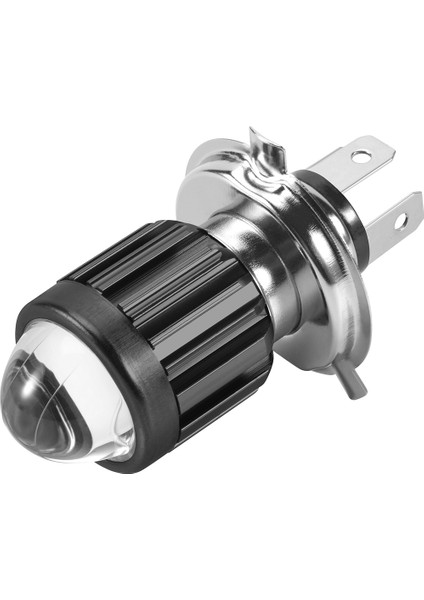 H4 Motosiklet Mini LED Projektör Far Ampulleri Çift Renkler Beyaz Sarı Atv Scooter E-Bisiklet Kafa Işık Lambası (Yurt Dışından)