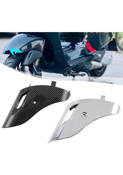 Vespa Sprint Için Motosiklet Ön Rocker Kapak Tekerlek Yan Koruma 150 Primavera 150 125 50 Gümüş (Yurt Dışından) indirimleri