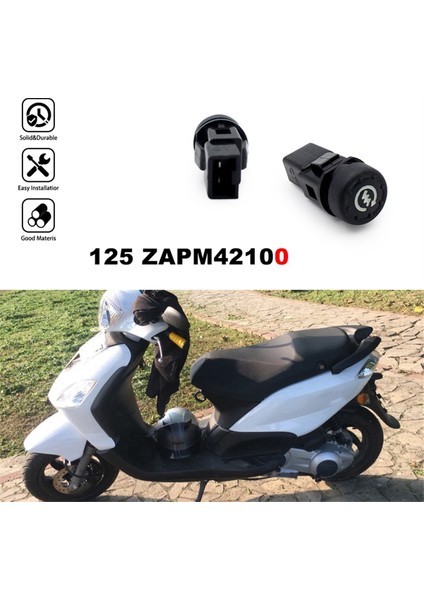 Motosiklet Motor Başlat Durdur Düğmesi Anahtarı Tek Kez Başlat Düğmesi 58057R Piaggio Fly 125 Motosiklet Aksesuarları (Yurt Dışından) modelleri