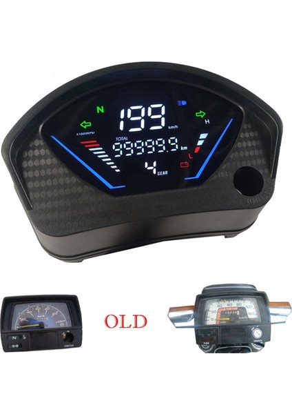 Motosiklet Dijital Speedometre Gösterge Honda CD70 Jıalıng JL70 JH70 Aksesuarı Için Çok Yönlü Gösterge Paneli (Yurt Dışından) modelleri
