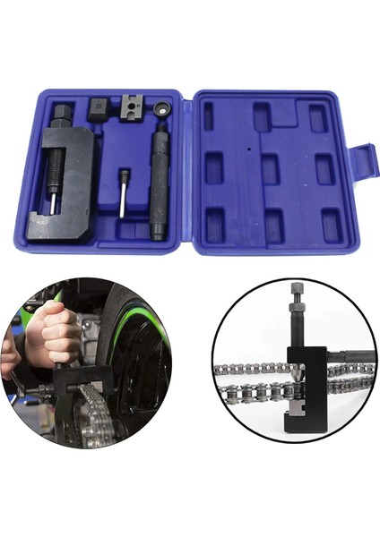 Araçlar Zincir Riveter Delme Zinciri Bağlantı Kurulumu 520/525/530/YAĞ Seal Zinciri Sökme Aracı Motosiklet Accessorie (Yurt Dışından) indirimleri