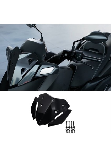 Yamaha XMAX125 XMAX250 XMAX300 Motosiklet Ön Cam Rüzgar Kalkan Deflectore Ekranı Için (Yurt Dışından) modelleri